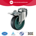 Abgebremster Griffring Grau Tpr Industrial Caster Wheels